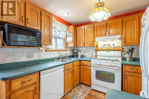 631 Lowther Street S, Cambridge, ON - Indoor Photo Showing Kitchen With Double Sink