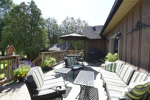 1055 Binkley Road, Hamilton, ON - Outdoor With Deck Patio Veranda With Exterior