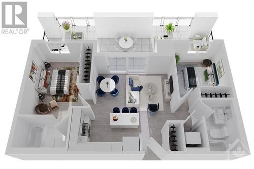 Virtually Staged Floor Plan Rendering - 397 Codd'S Road Unit#5509, Ottawa, ON - Other