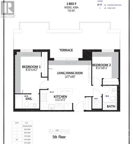 Unit Floor Plan - 397 Codd'S Road Unit#5509, Ottawa, ON - Other