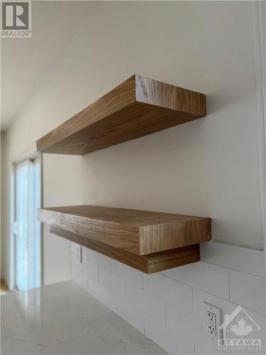 Wood floating shelves - 394 Craig Road, Oxford Station, ON - Indoor Photo Showing Other Room