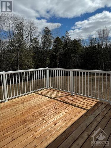 Large deck off of the patio - 394 Craig Road, Oxford Station, ON - Outdoor With Deck Patio Veranda