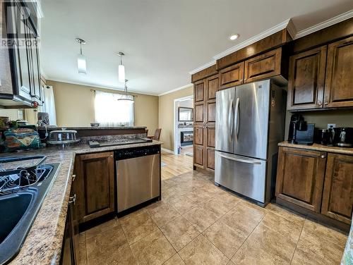 9 Dorchester Avenue, Corner Brook, NL - Indoor Photo Showing Kitchen With Stainless Steel Kitchen