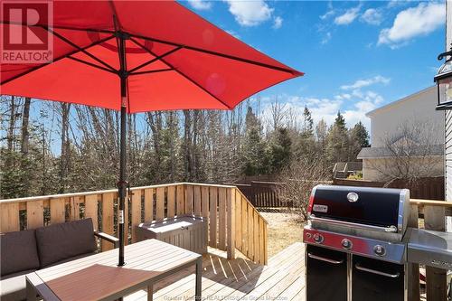 76 Magnolia Cres, Moncton, NB - Outdoor With Deck Patio Veranda With Exterior