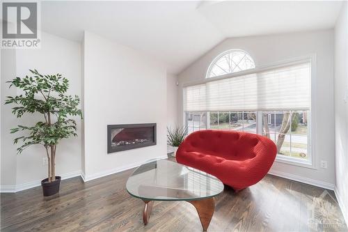 94 Shaughnessy Crescent, Kanata, ON - Indoor Photo Showing Living Room With Fireplace