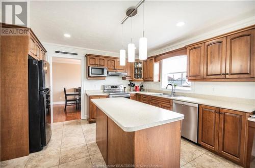 16 Shiajan Cres, Moncton, NB - Indoor Photo Showing Kitchen With Double Sink