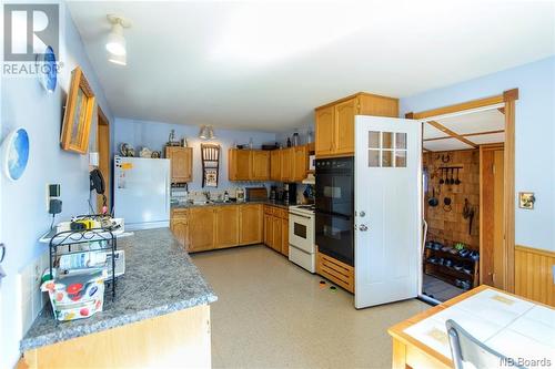 108 Upper Golden Grove Road, Upper Golden Grove, NB - Indoor Photo Showing Kitchen With Double Sink