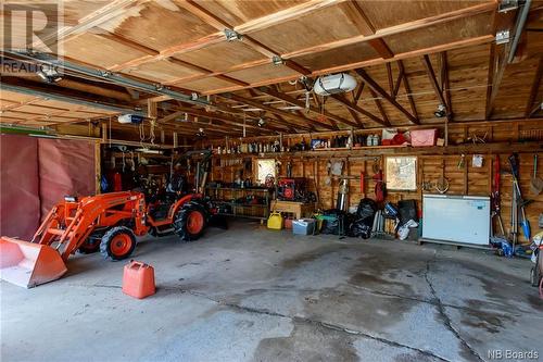 108 Upper Golden Grove Road, Upper Golden Grove, NB - Indoor Photo Showing Garage