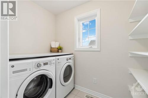 Upstairs Laundry - 175 Blackhorse Drive, Kemptville, ON - Indoor Photo Showing Laundry Room