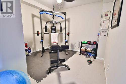 140 Eaglestone, Sudbury, ON - Indoor Photo Showing Gym Room
