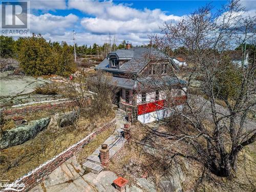 Aerial of area - 945 Riverside Drive, Wallbridge, ON - Outdoor With Body Of Water With View