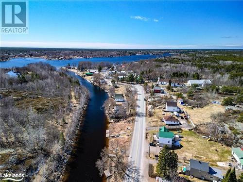 Aerial of area - 945 Riverside Drive, Wallbridge, ON - Outdoor With Body Of Water With View