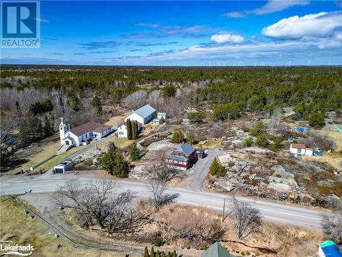 Aerial of area - 945 Riverside Drive, Wallbridge, ON - Outdoor With View