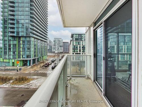 607-85 Queens Wharf Rd, Toronto, ON - Outdoor With Balcony