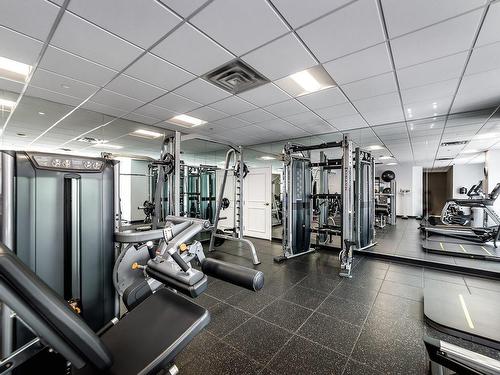 Exercise room - 6G-1200 Boul. De Maisonneuve O., Montréal (Ville-Marie), QC - Indoor Photo Showing Gym Room