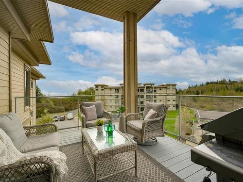 404-3223 Selleck Way, Colwood, BC - Outdoor With Deck Patio Veranda With View With Exterior