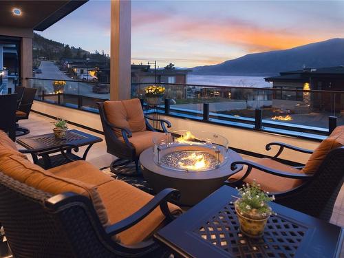 3605 Boxwood Road, Kelowna, BC - Outdoor With Body Of Water With Deck Patio Veranda With View