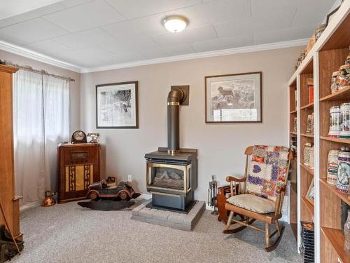 105 Highway 97, Ashcroft, BC - Indoor Photo Showing Other Room With Fireplace