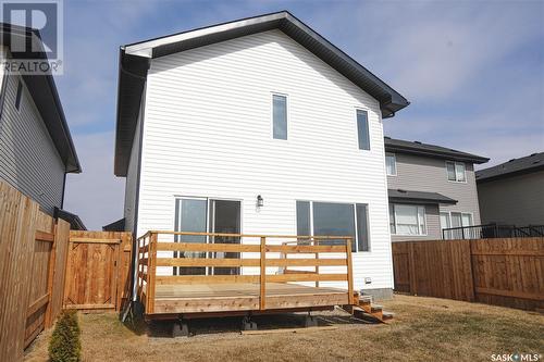 402 Chelsom Manor, Saskatoon, SK - Outdoor With Deck Patio Veranda With Exterior
