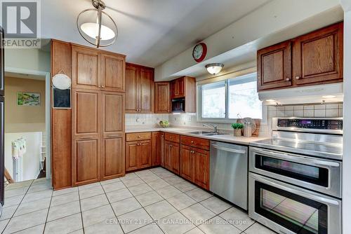 1031 Guildwood Blvd, London, ON - Indoor Photo Showing Kitchen With Double Sink