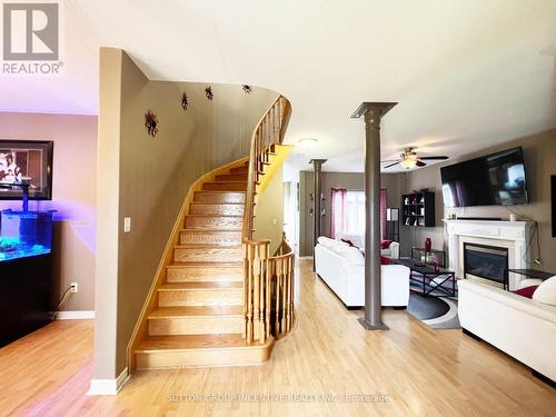 57 Penvill Trail, Barrie, ON - Indoor With Fireplace