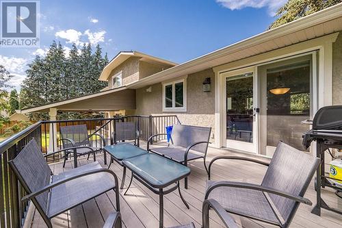 759 Mcclure Road, Kelowna, BC - Outdoor With Deck Patio Veranda With Exterior