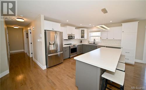 33 Doherty Drive, Oromocto, NB - Indoor Photo Showing Kitchen With Upgraded Kitchen
