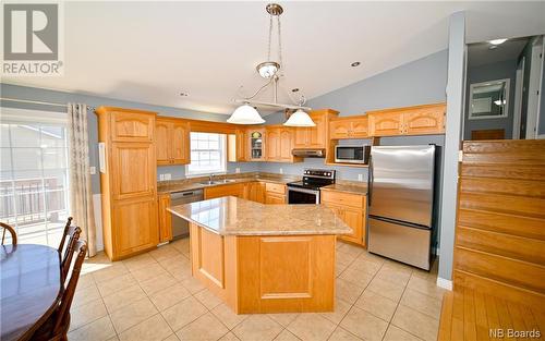 80 Dawson Drive, Oromocto, NB - Indoor Photo Showing Kitchen With Double Sink