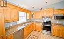 80 Dawson Drive, Oromocto, NB  - Indoor Photo Showing Kitchen With Double Sink 