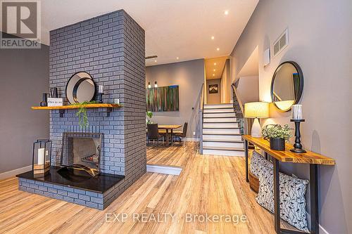 50 Riverside Drive, Georgina, ON - Indoor With Fireplace