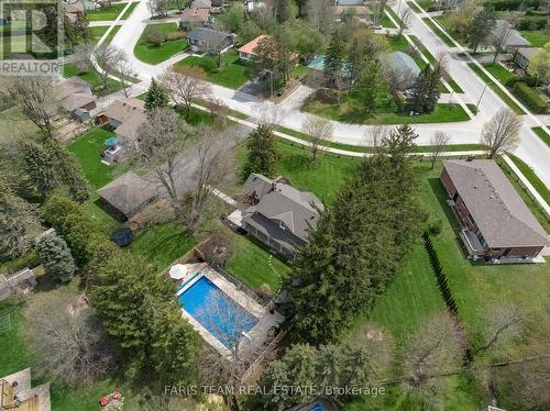 204 Spruce Cres, Barrie, ON - Outdoor With In Ground Pool With View