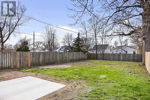 3452 Girardot Street, Windsor, ON - Outdoor With Backyard