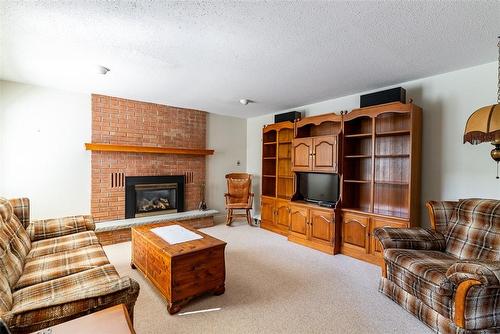 47 Winter Way, Brantford, ON - Indoor Photo Showing Living Room With Fireplace