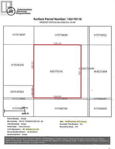 Brack & Siemans Land, Corman Park Rm No. 344, SK 