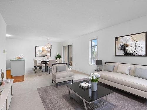 9-141 Sixth Ave East, Qualicum Beach, BC - Indoor Photo Showing Living Room