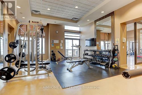 1106 - 385 Prince Of Wales Drive, Mississauga, ON - Indoor Photo Showing Gym Room