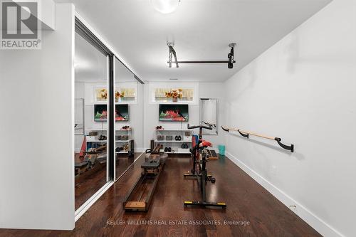 54 Forest Ave, Mississauga, ON - Indoor Photo Showing Gym Room