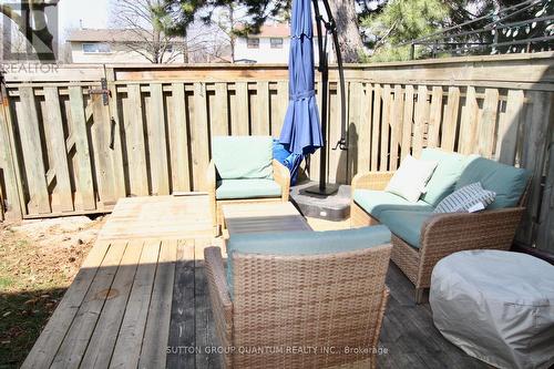#32 -600 Silvercreek Blvd, Mississauga, ON - Outdoor With Deck Patio Veranda