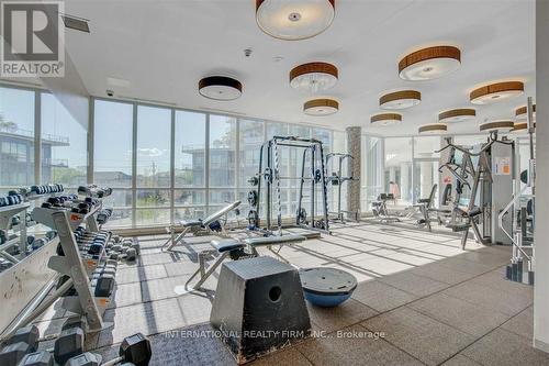 #1507 -2230 Lakeshore Blvd W, Toronto, ON - Indoor Photo Showing Gym Room
