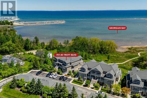 #701 -40 Trott Blvd, Collingwood, ON - Outdoor With Body Of Water With View