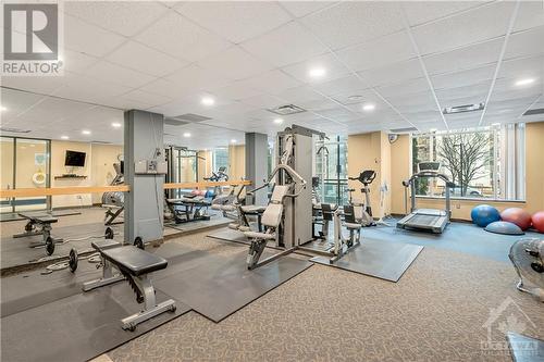 570 Laurier Avenue W Unit#2004, Ottawa, ON - Indoor Photo Showing Gym Room