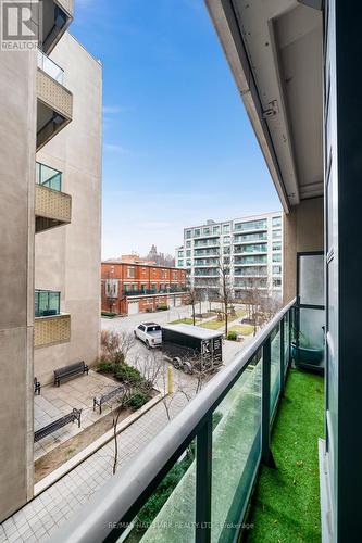 #211 -380 Macpherson Ave, Toronto, ON - Outdoor With Balcony With Exterior