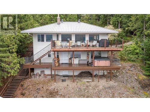 4251 Justin Road, Eagle Bay, BC - Outdoor With Deck Patio Veranda