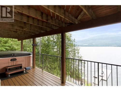 4251 Justin Road, Eagle Bay, BC - Outdoor With Body Of Water With Deck Patio Veranda With Exterior