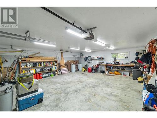 4251 Justin Road, Eagle Bay, BC - Indoor Photo Showing Garage