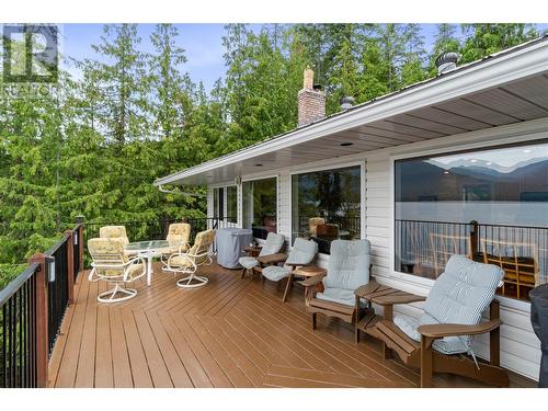 4251 Justin Road, Eagle Bay, BC - Outdoor With Deck Patio Veranda With Exterior
