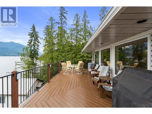 4251 Justin Road, Eagle Bay, BC - Outdoor With Body Of Water With Deck Patio Veranda With Exterior