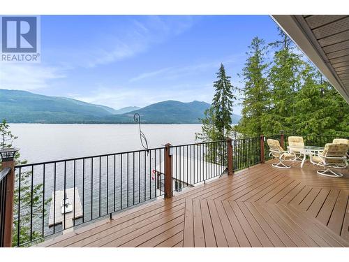 4251 Justin Road, Eagle Bay, BC - Outdoor With Body Of Water With Deck Patio Veranda With View
