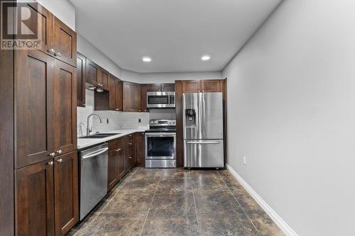 2457 Salmon River Road, Salmon Arm, BC - Indoor Photo Showing Kitchen With Stainless Steel Kitchen