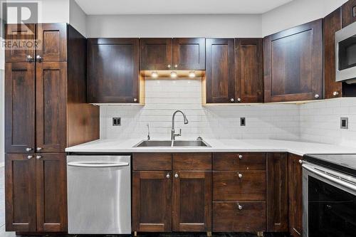 2457 Salmon River Road, Salmon Arm, BC - Indoor Photo Showing Kitchen With Double Sink